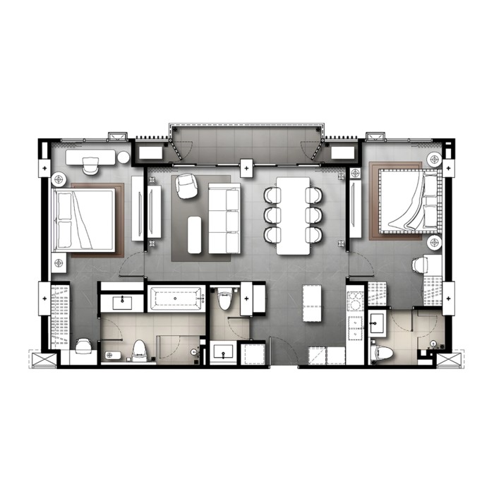 2 Bedroom